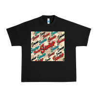 Black senior Urban Heavy Tee - NancyCooperArtShop