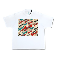 White senior Urban Heavy Tee - NancyCooperArtShop