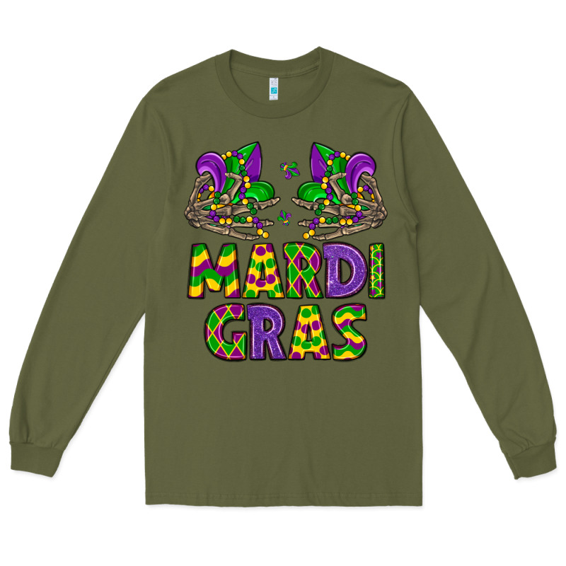 Mardi Gras Long Sleeve Tee by LillyAllenDesigns | Teevron