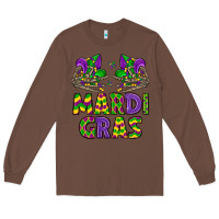 Chestnut mardi gras Long Sleeve Tee - LillyAllenDesigns