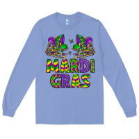 Colony Blue mardi gras Long Sleeve Tee - LillyAllenDesigns