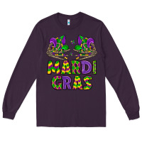 Plum mardi gras Long Sleeve Tee - LillyAllenDesigns