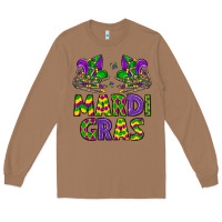 Toasted Coconut mardi gras Long Sleeve Tee - LillyAllenDesigns