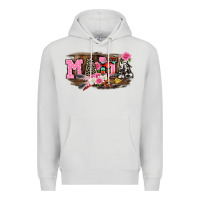 Dove Grey Mother's Day mama Premium Hoodie - CowGirlArtShop