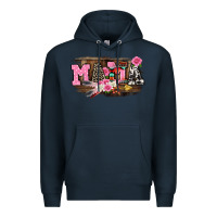 Navy Mother's Day mama Premium Hoodie - CowGirlArtShop