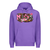Purple Mother's Day mama Premium Hoodie - CowGirlArtShop