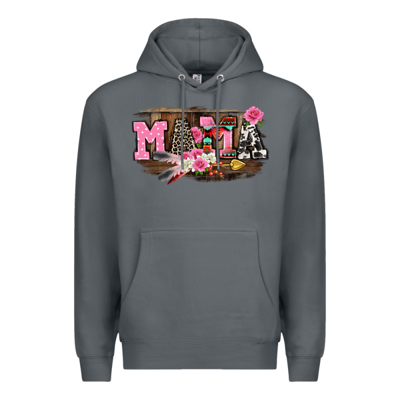 Mother's Day Mama Premium Hoodie by CowGirlArtShop | Teevron