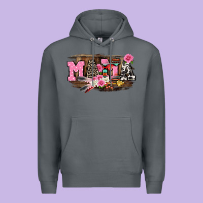 Mother's Day Mama Premium Hoodie Designed By Cowgirlartshop