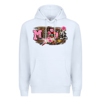 White Mother's Day mama Premium Hoodie - CowGirlArtShop
