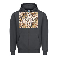 Smoke leopard Zipper Hoodie - TumblerDesignByShophia