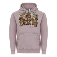 Vintage Zinc whose bed have your boots under cowboy western Vintage Hoodie - NancyCooperArtShop