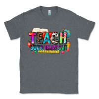 Charcoal Heather teach your heart out Classic Tee - NancyCooperArtShop