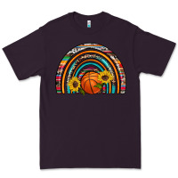 Plum basketball rainbow Premium Tee - Artiststas