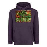 Plum One lucky Cowboy St. Patrick's Day Heavyweight Hoodie - CowGirlArtShop