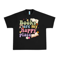Black books are my happy place Urban Heavy Tee - MaliasSmallBusiness