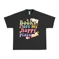 Books Are My Happy Place Urban Heavy Tee | Teevron