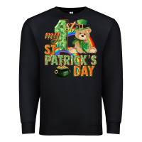 Black My first St. Patrick's Day Premium Sweatshirt - CowGirlArtShop