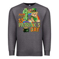 Charcoal Heather My first St. Patrick's Day Premium Sweatshirt - CowGirlArtShop