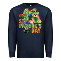 Navy My first St. Patrick's Day Premium Sweatshirt - CowGirlArtShop