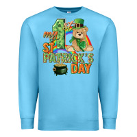 Ocean Blue My first St. Patrick's Day Premium Sweatshirt - CowGirlArtShop