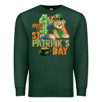 Sports Green My first St. Patrick's Day Premium Sweatshirt - CowGirlArtShop