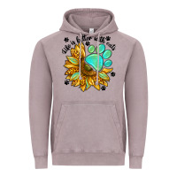 Vintage Zinc life is better with cats Vintage Hoodie - NancyCooperArtShop