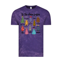 Cloud Purple tis the damn season music Vintage Tee - MaliasSmallBusiness