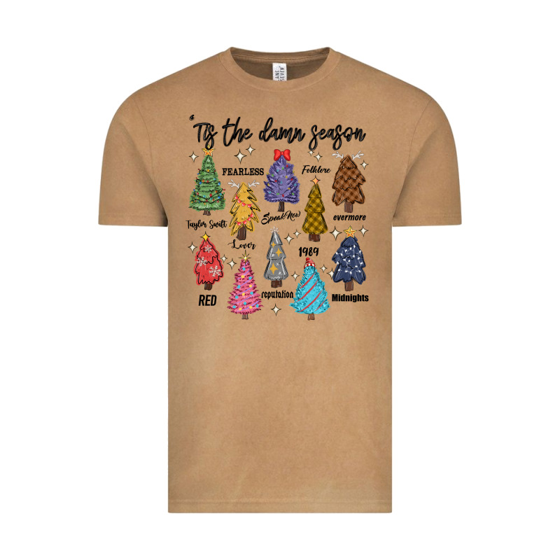 Tis The Damn Season Music Vintage Tee by MaliasSmallBusiness | Teevron