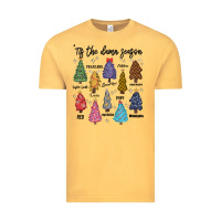 Vintage Mustard tis the damn season music Vintage Tee - MaliasSmallBusiness