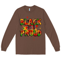 Chestnut black and proud Long Sleeve Tee - LillyAllenDesigns