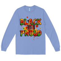 Colony Blue black and proud Long Sleeve Tee - LillyAllenDesigns