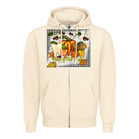 Sandshell happy fall y'all teeth Zipper Hoodie - TumblerDesignByShophia