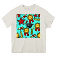 Cream graduation seamless pattern Heavy Core Tee - BundleAndBundleShop