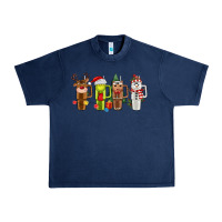 Navy obsessive cup disorder christmas Urban Heavy Tee - MaliasSmallBusiness