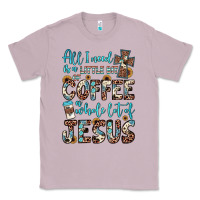 Lilac all i need is a little bit of coffee and o whole lot of jesus Classic Tee - JahusDesignShop