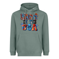Sage Party in the usa 4th of july Heavyweight Hoodie - CowGirlArtShop