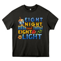 Asphalt eight night and eight light for hanukkah Heavy Core Tee - AdoDesignShop