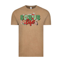 Vintage Coffee scrub life Vintage Tee - MaliasSmallBusiness