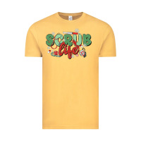 Vintage Mustard scrub life Vintage Tee - MaliasSmallBusiness