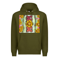 Army Green Mom leopard Premium Hoodie - CowGirlArtShop