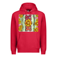 Cardinal Mom leopard Premium Hoodie - CowGirlArtShop