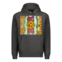 Charcoal Heather Mom leopard Premium Hoodie - CowGirlArtShop