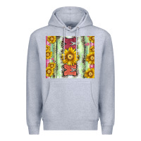 Heather Grey Mom leopard Premium Hoodie - CowGirlArtShop
