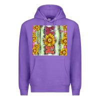 Purple Mom leopard Premium Hoodie - CowGirlArtShop