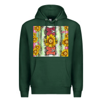 Sports Green Mom leopard Premium Hoodie - CowGirlArtShop