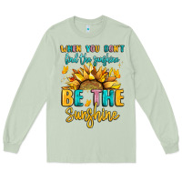 Matcha when you dont find the sunshine be the sunshine Long Sleeve Tee - LillyAllenDesigns