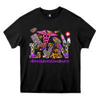 Black mardi gras  lvn licensed vocational nurse Heavy Core Tee - AdoDesignShop