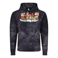 Cloud Black christmas cookie coffe cups Vintage Hoodie - MaliasSmallBusiness