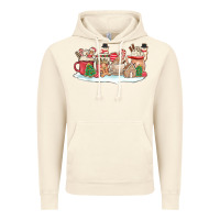Vintage Artic christmas cookie coffe cups Vintage Hoodie - MaliasSmallBusiness