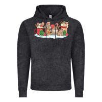 Vintage Black christmas cookie coffe cups Vintage Hoodie - MaliasSmallBusiness